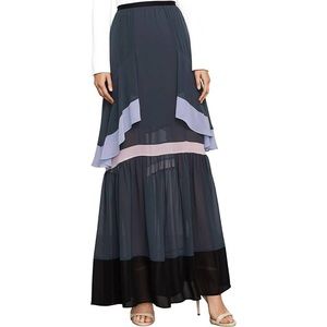 Bcbgmaxazria color block skirt